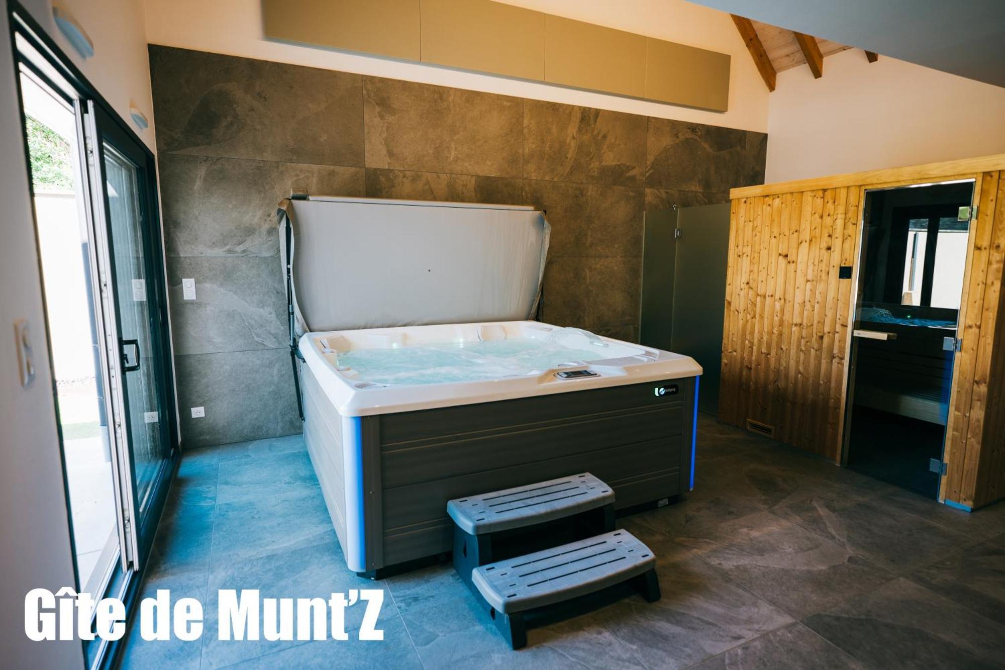 Gite De Munt'Z Spa, Sauna, Piscine, Proche De Colmar Muntzenheim Экстерьер фото